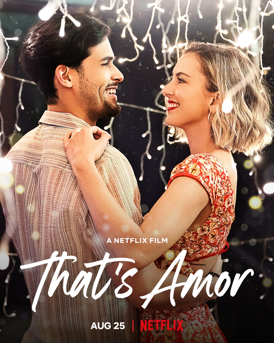 Affiche de That’s Amor, film doublé en français sous la direction artistique de Géraldine Asselin.