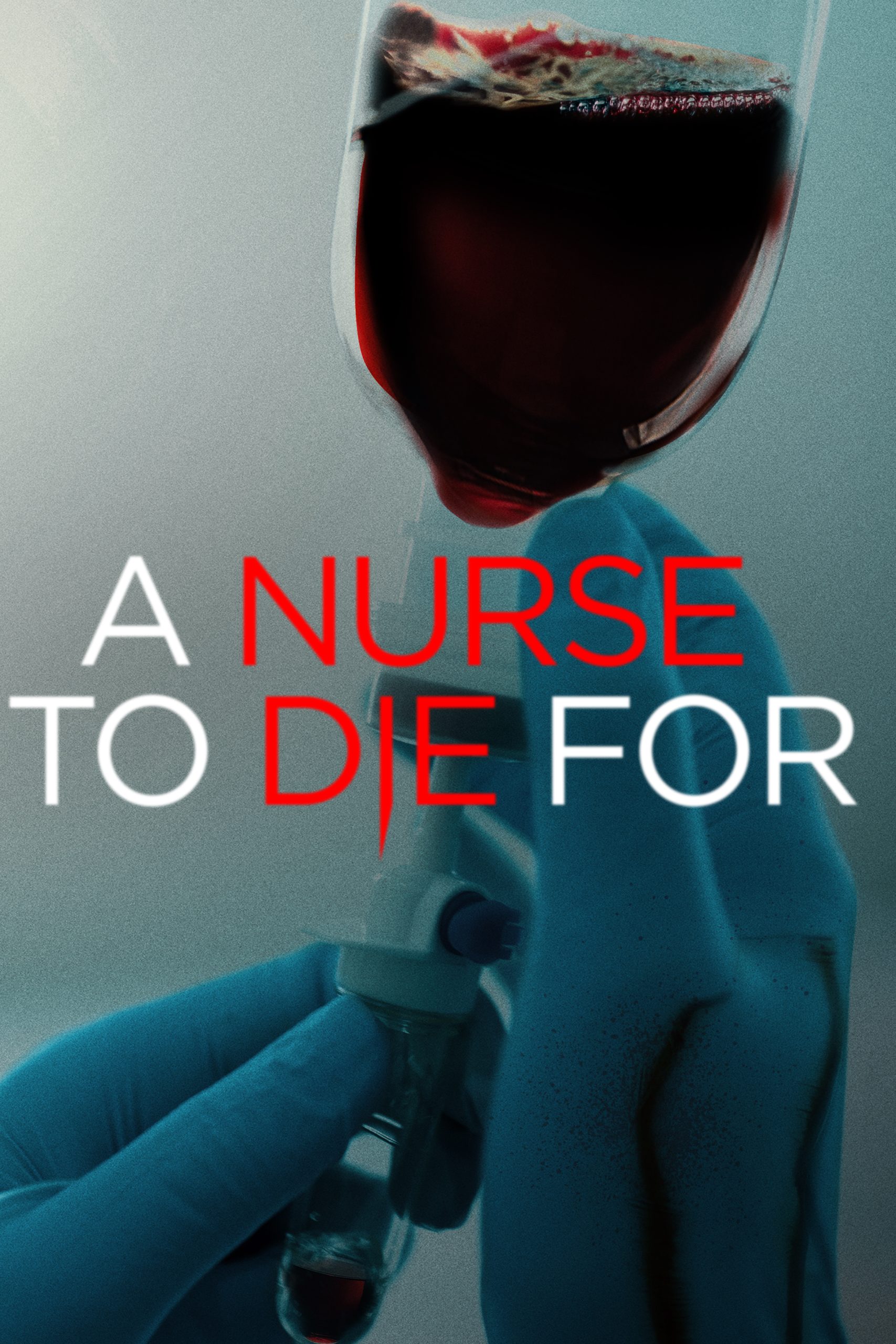 Affiche de A Nurse to Die For, film doublé en français sous la direction artistique de Géraldine Asselin.