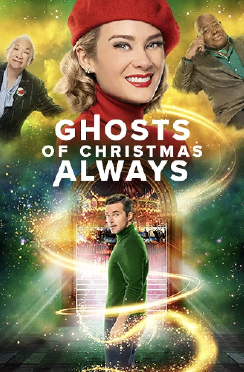 Affiche de Ghost of Christmas Always, film doublé en français sous la direction artistique de Géraldine Asselin.